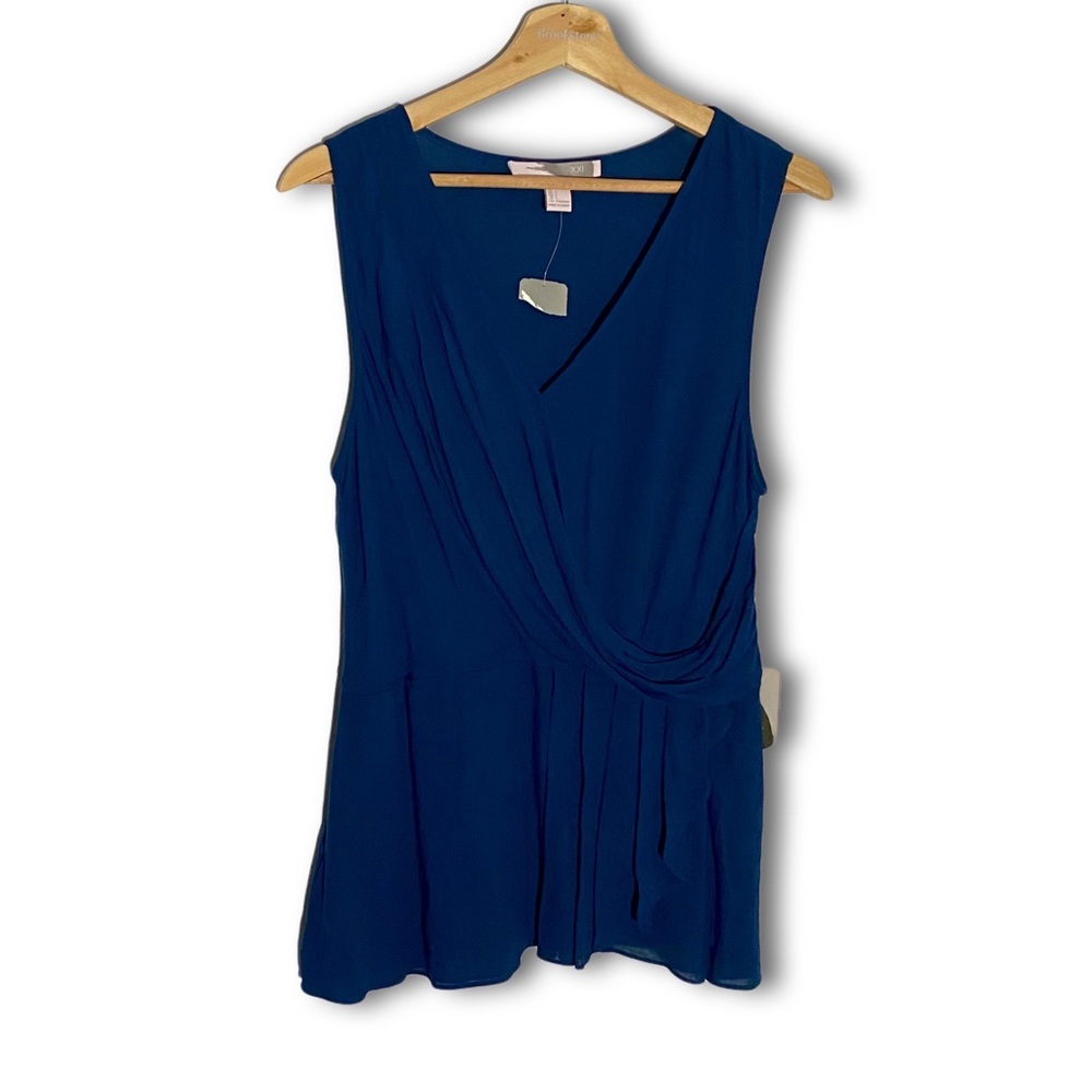 NWT Y2K Forever 21 Faux Wrap Front Sleeveless Top